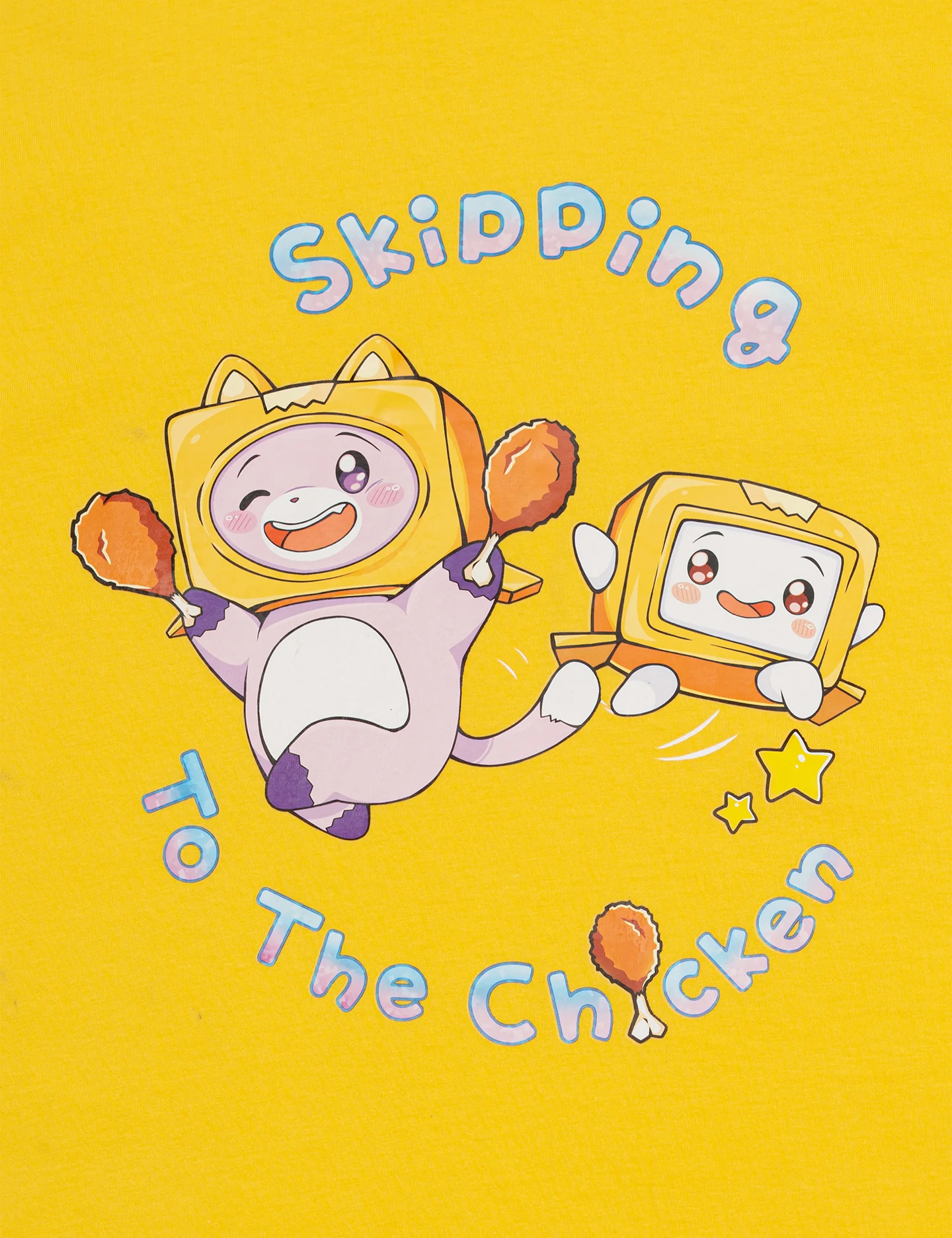 Skipping to the Chicken T-Shirt - Image 3